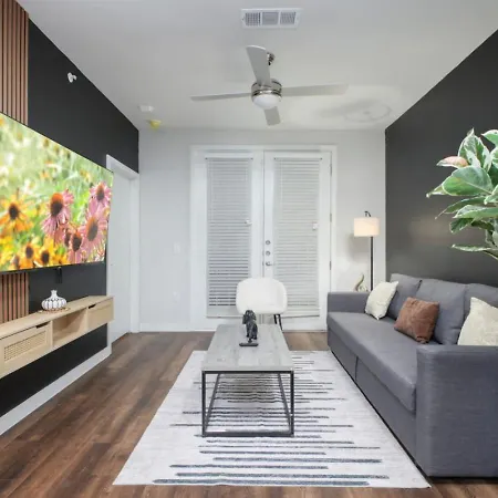 1Br Escape W Pool,Gym-Near Rvrwalk,Dome & Cnv Ctr Appartement